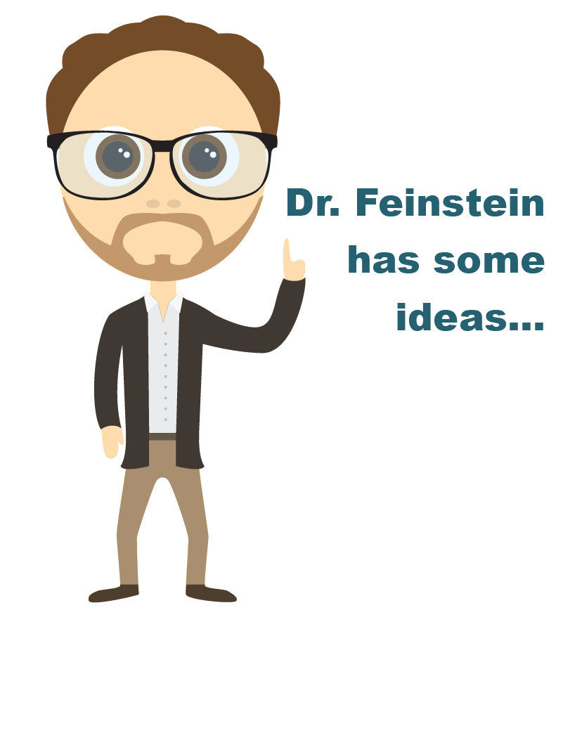 Dr. Feinstein has some ideas...